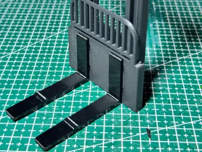 CyberBrick Official Forklift Guardrail and Jib