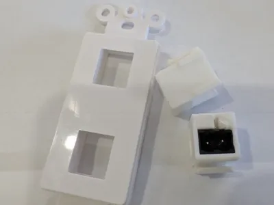 Keystone Insert for 2P Screw Terminal