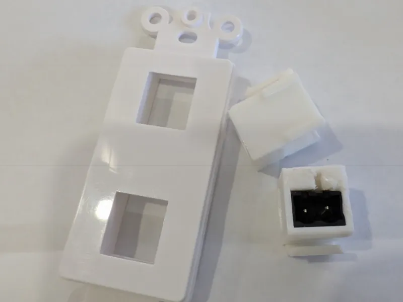 Keystone Insert for 2P Screw Terminal