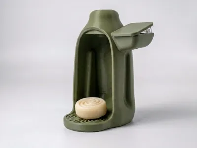 Soap Holder Dispenser Docking Station