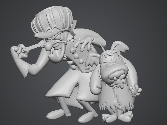 Cartoni Animati  3d DASTARDLY & MUTTLEY