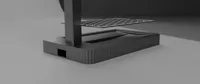 Version 2.0 mit Abfluss hinten - verbesserte Dübel
