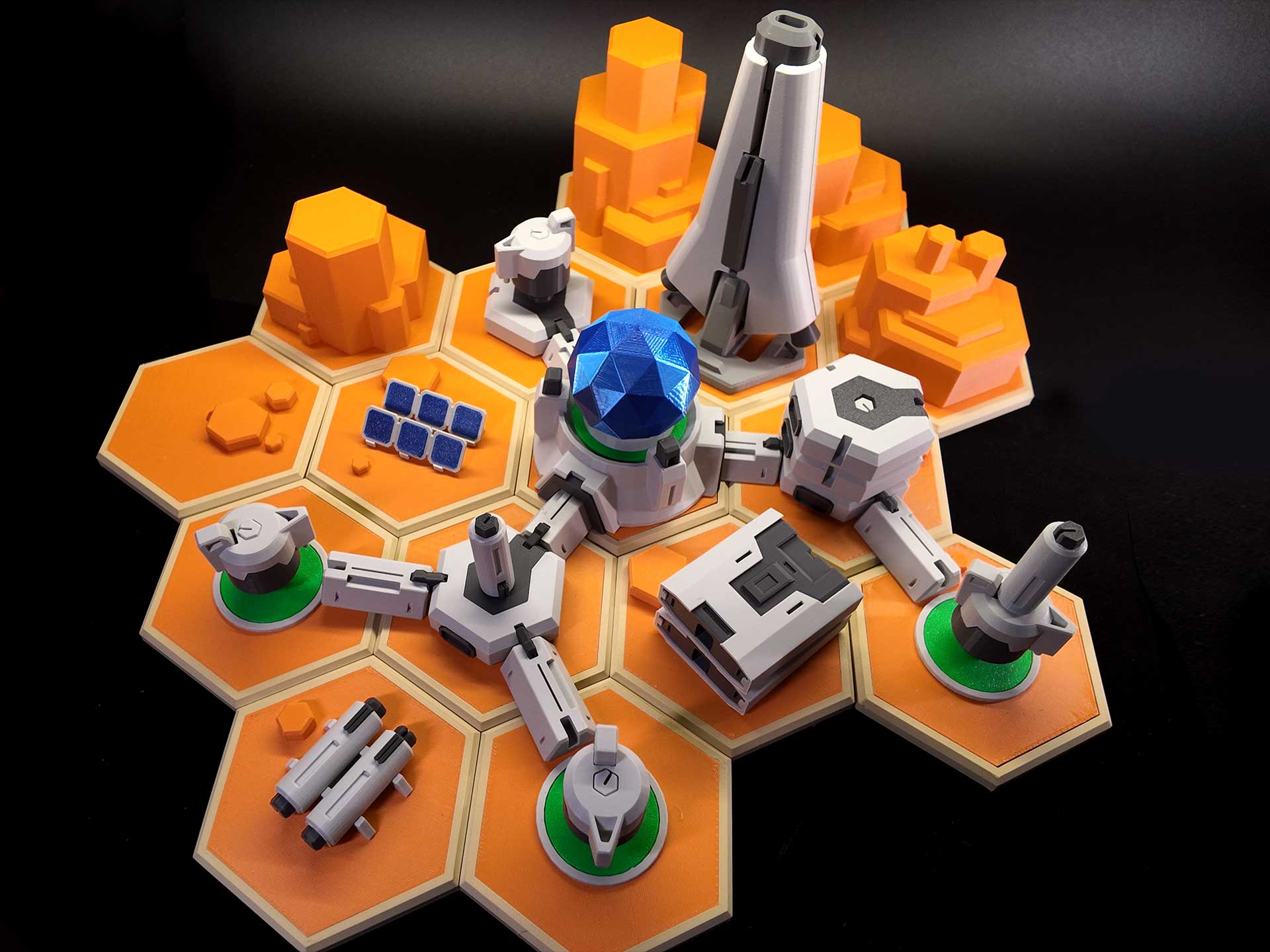 Miniatura 1 do modelo 3D 先遣者外星基地·萌芽