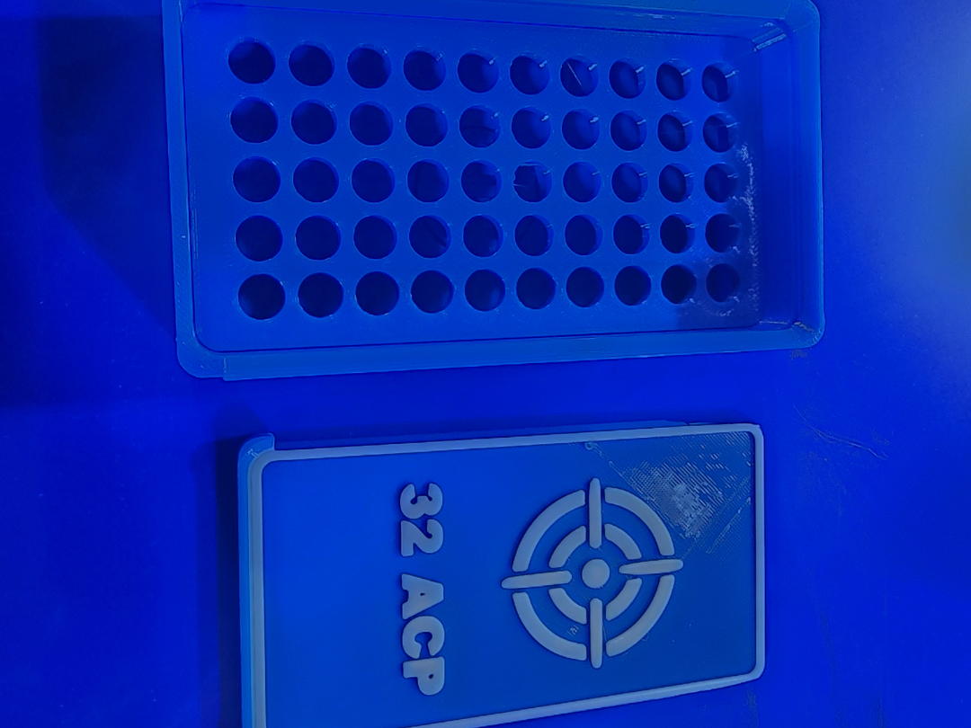 Stackable 320 ACP Ammo Box for 50 Cal Ammo Cans