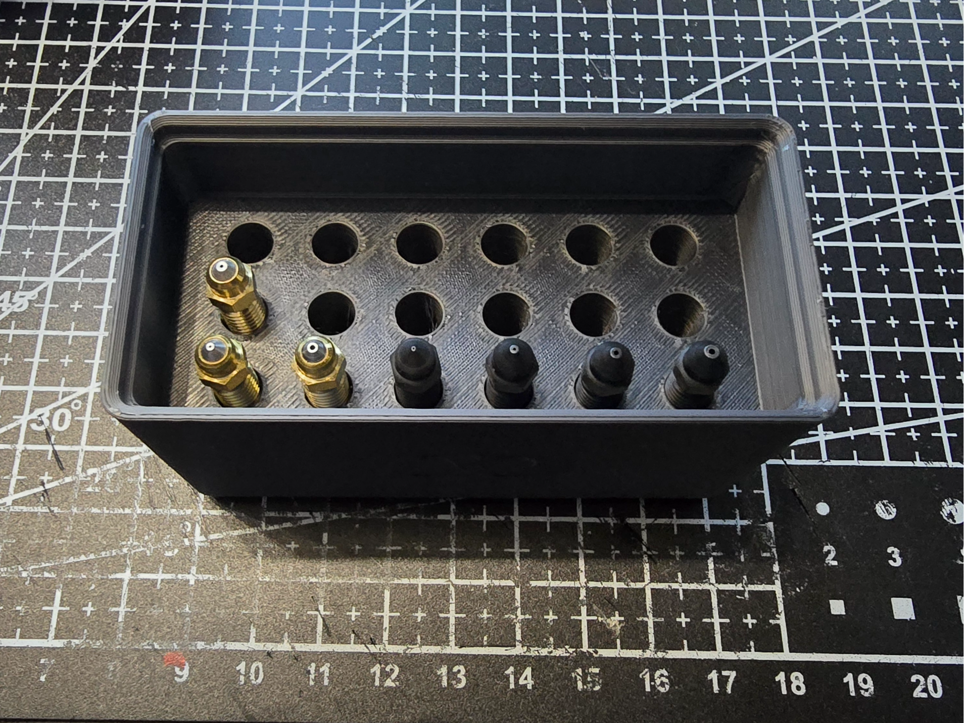 Gridfinity Elegoo Centauri Carbon Nozzle 18x