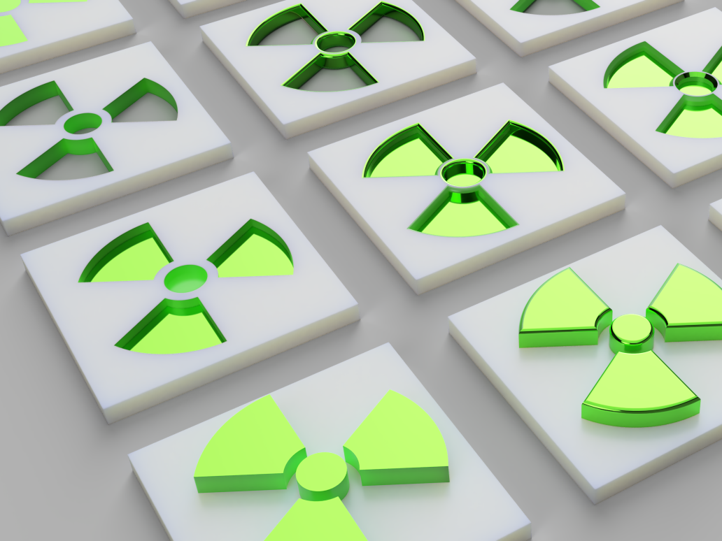 Symbole radiation nucléaire – 12 modèles 