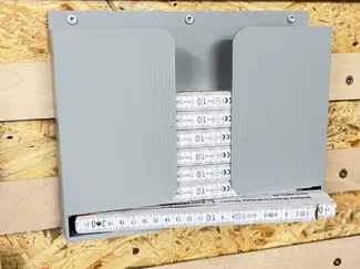 Halter für Zollstock, Meter