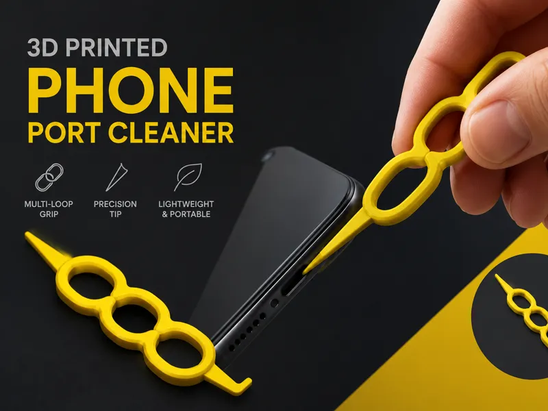 Phone Charging Port Cleaner - Fast Print 1 gram