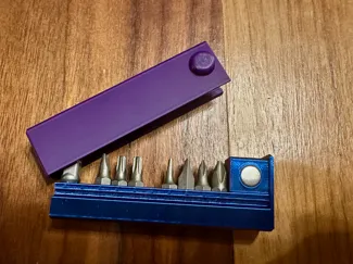 Tiny Pocketable Screwdriver - Magnets + Taller