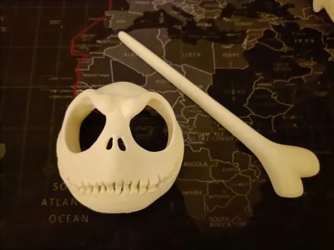 Modelo para impresión 3D: jack skellington hair accesorie — referencia de MakerWorld