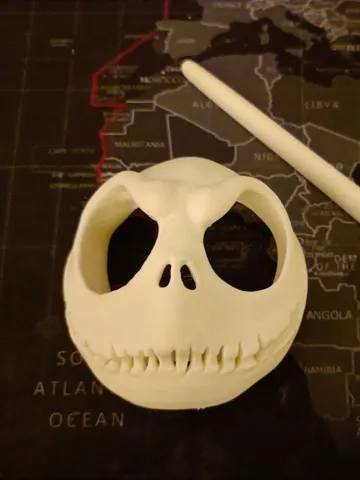 Modelo para impresión 3D: jack skellington hair accesorie — vista de referencia 2