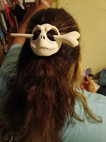 Modelo para impresión 3D: jack skellington hair accesorie — vista de referencia 4