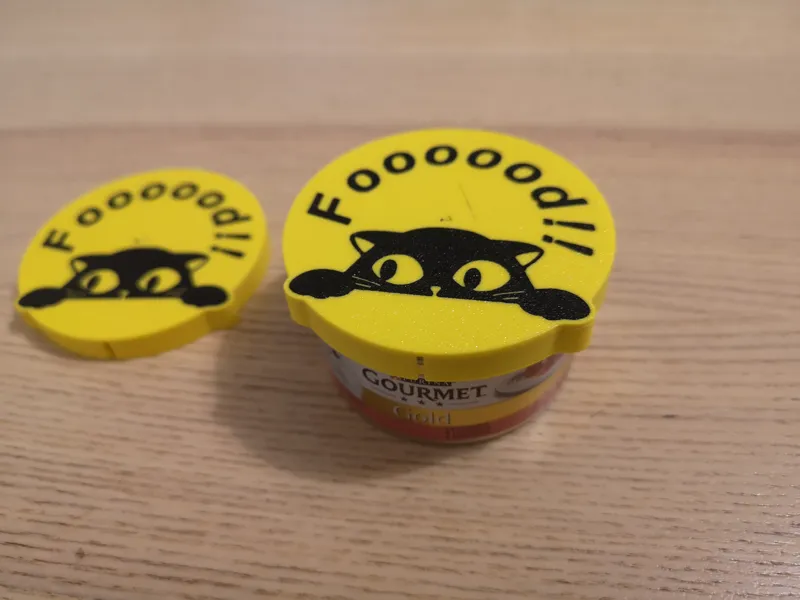 FOOOOD!! – Coperchio per scatolette - Cat Lid