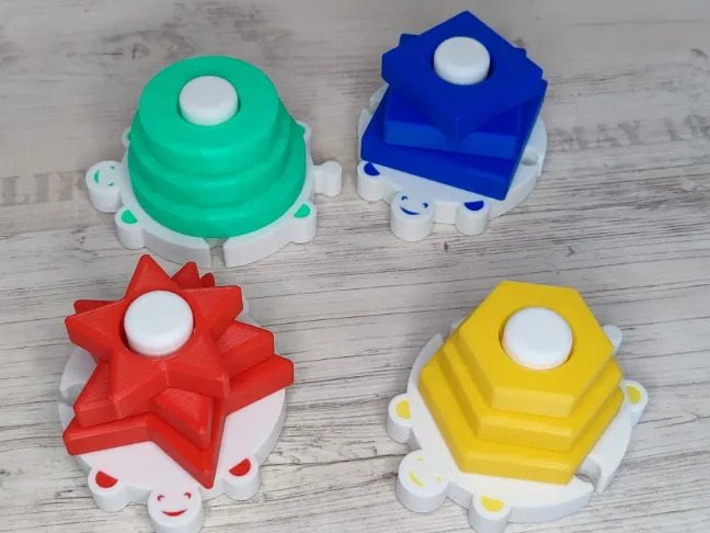 Montessori Sortier-,Steckspielzeug