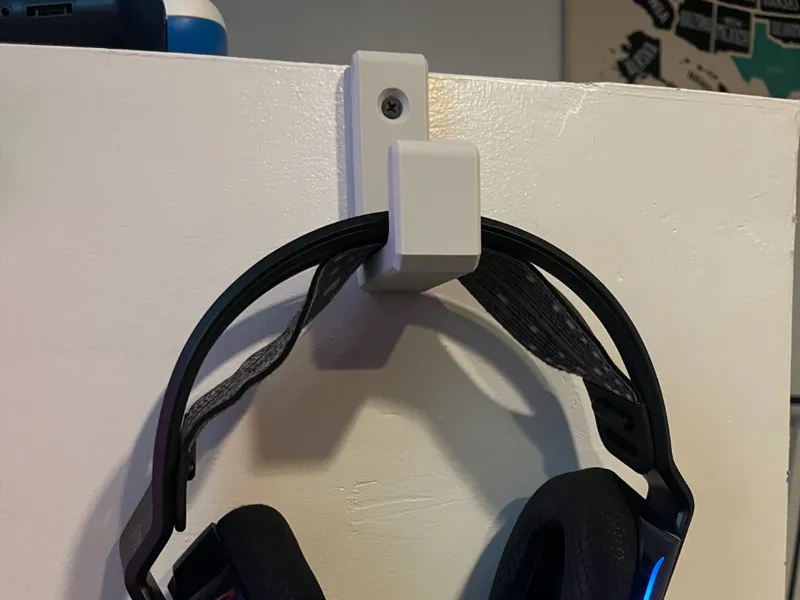 FractMod Reinforced Headphone Hook (Wall Mount)