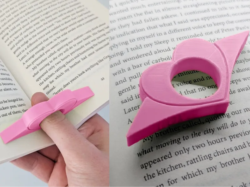 Valentines Heart Book Holder