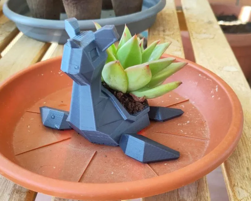 Lapras Planter [LowPoly] Pokemon easy to print