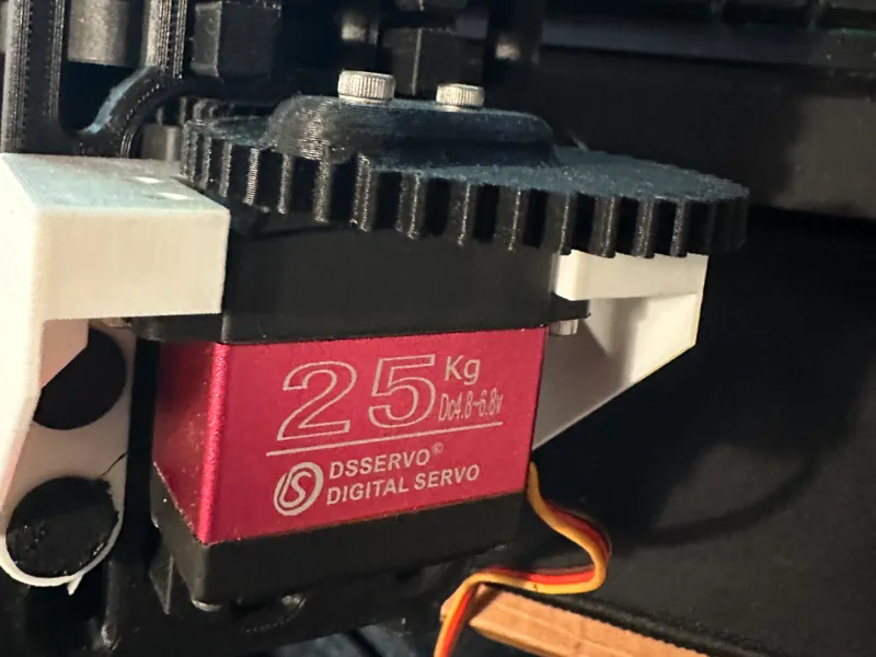 Better Gear for The Rack Driven 7 Segment Display 