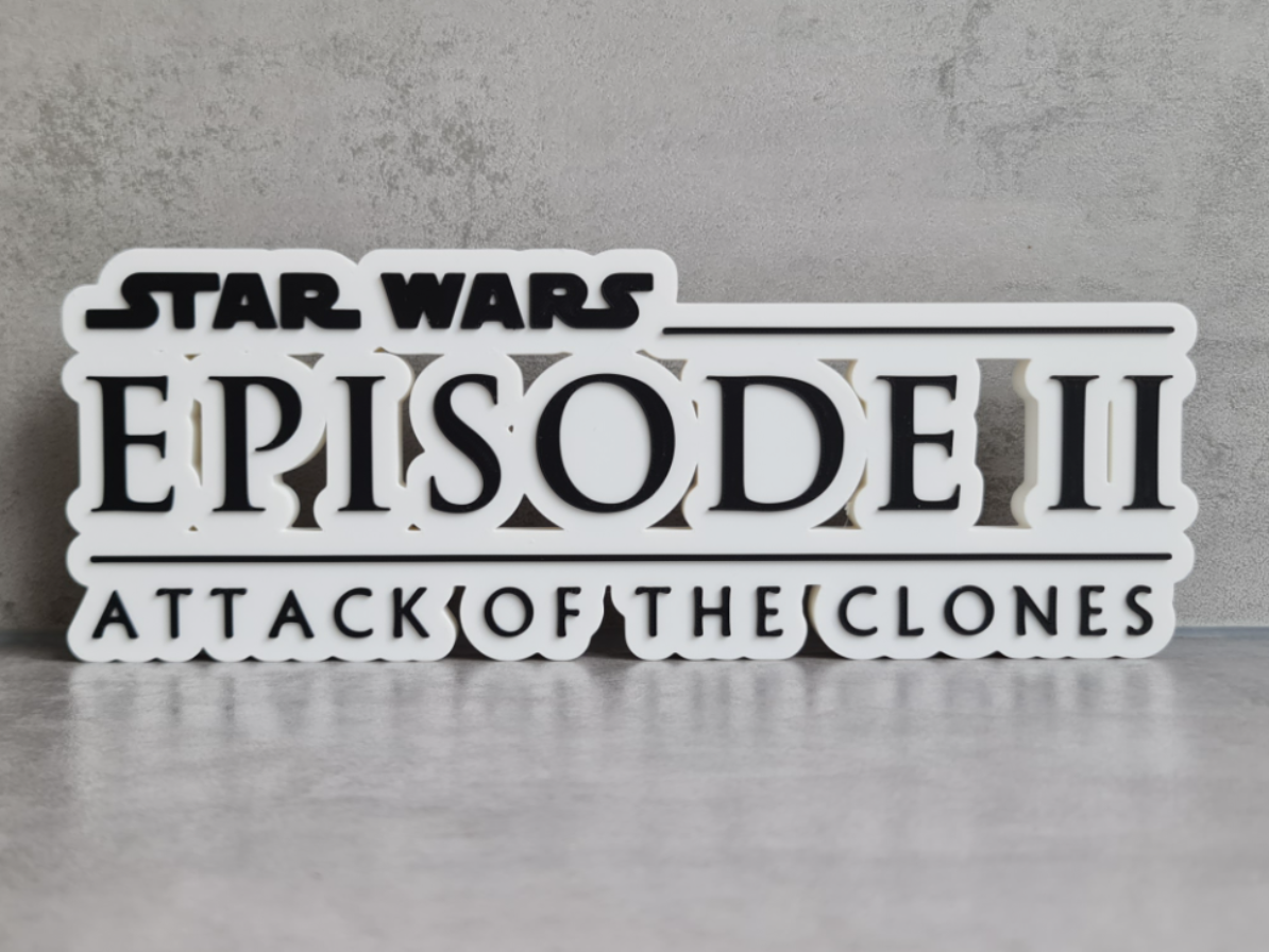 Star Wars Episode II attack of the clones Logo