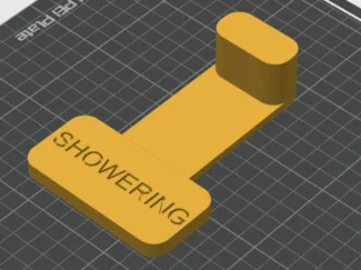 Bathroom Shower Notifier