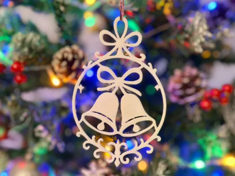 Bells Christmas ornament