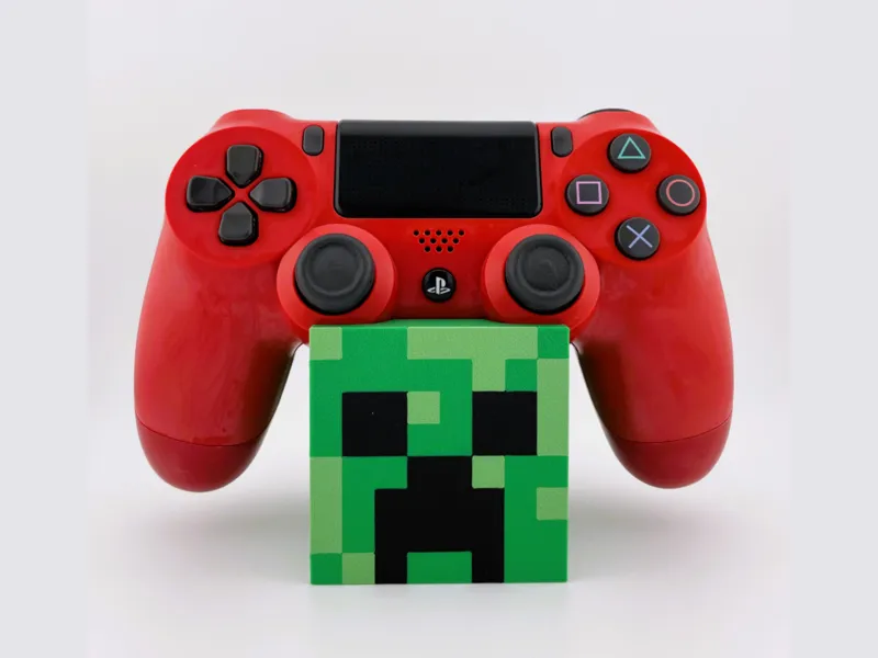 Minecraft Creeper PS4 Controller Stand