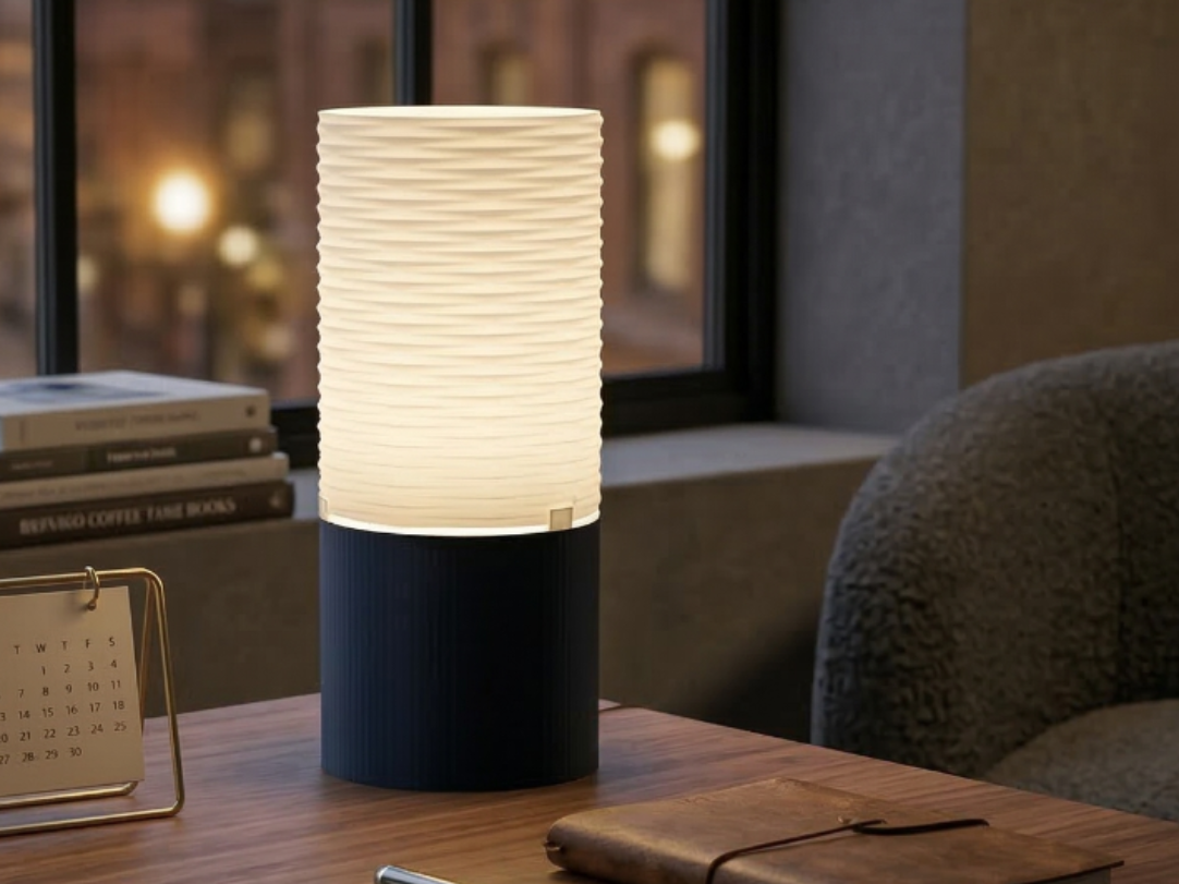 Intricately Sculpted Lamp