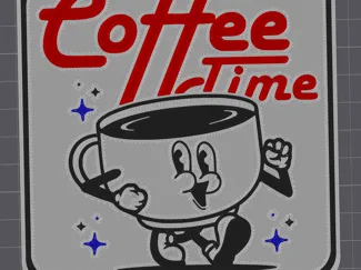 Coffee Time Coaster