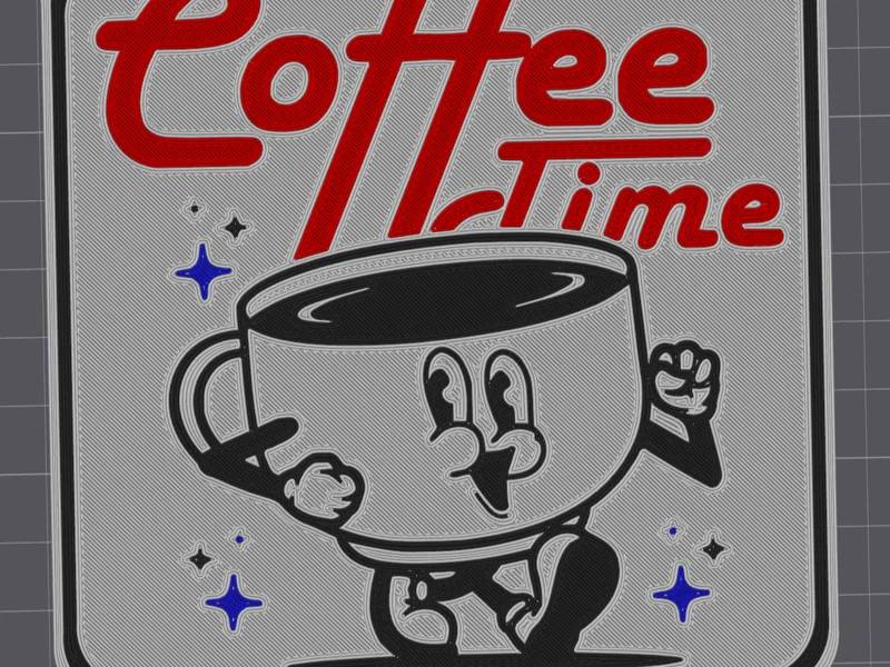 Coffee Time Coaster