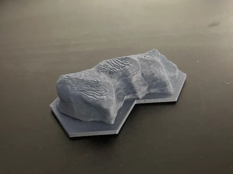 Frosthaven/Gloomhaven - Terrain - Rock (2 tiles)