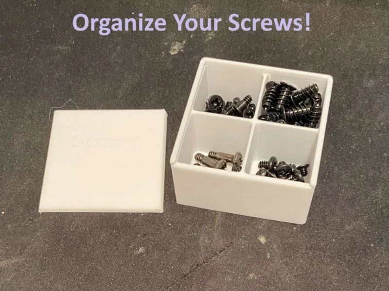 Screw Organizer Box