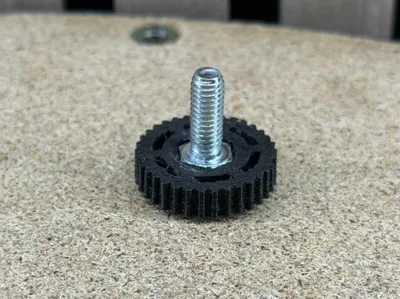 Leveling Screw Head Dartboard