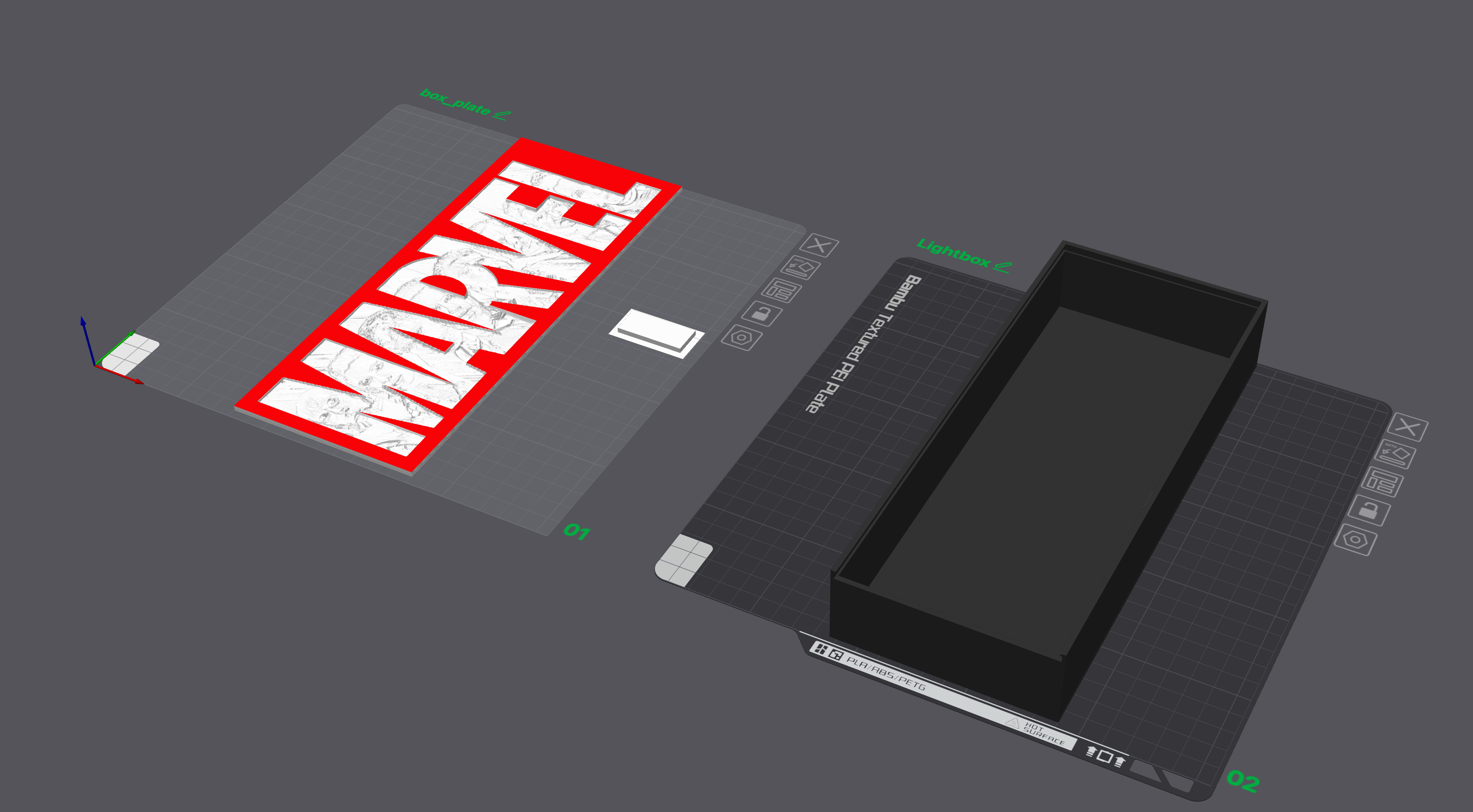 Miniatura 2 do modelo 3D Marvel Lightbox