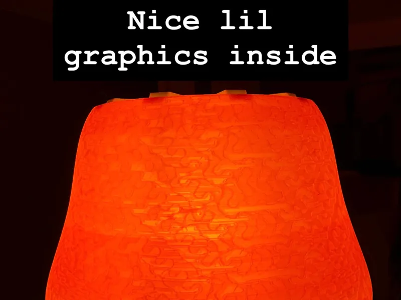 If you're a cool Gen Z this lampshade is for you