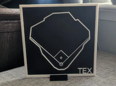 Texas Rangers Globe Life Field Stadium Display