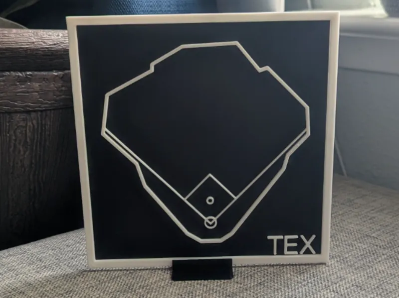 Texas Rangers Globe Life Field Stadium Display
