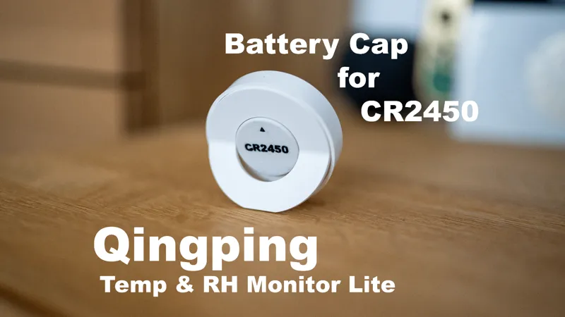 Qingping Temp & RH Lite Battery Cap for CR2450
