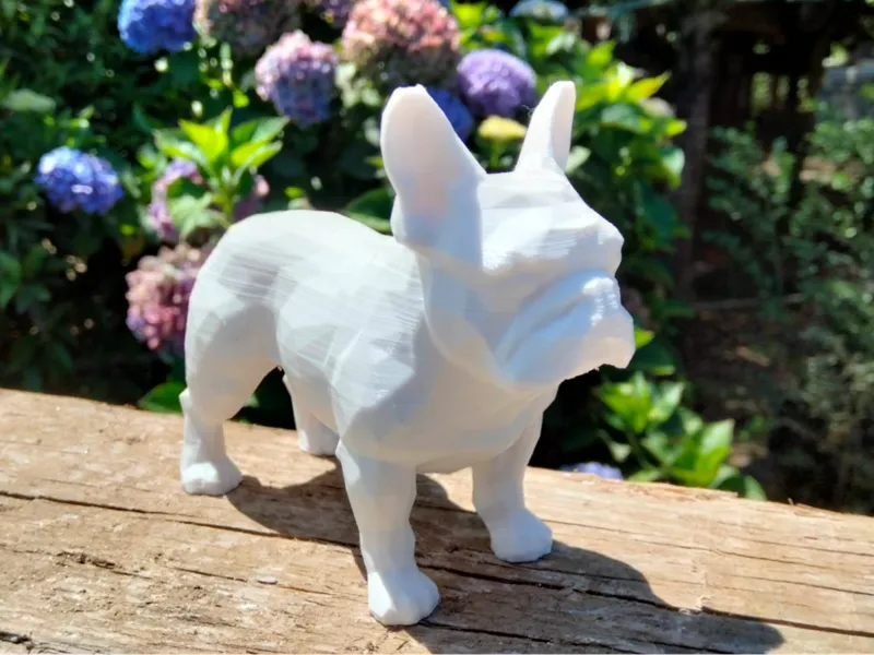French Bulldog LowPoly