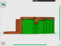 Klassischer Support (0.26mm Z) 0.16mm layer