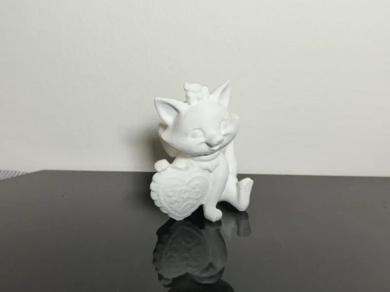 Marie valentine aristocats statue disney