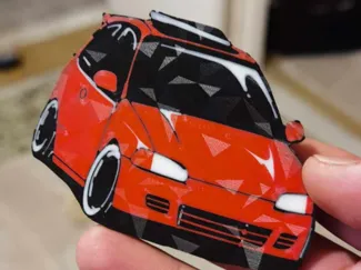 honda eg keychain