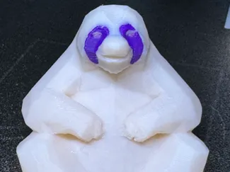 Happy sitting sloth