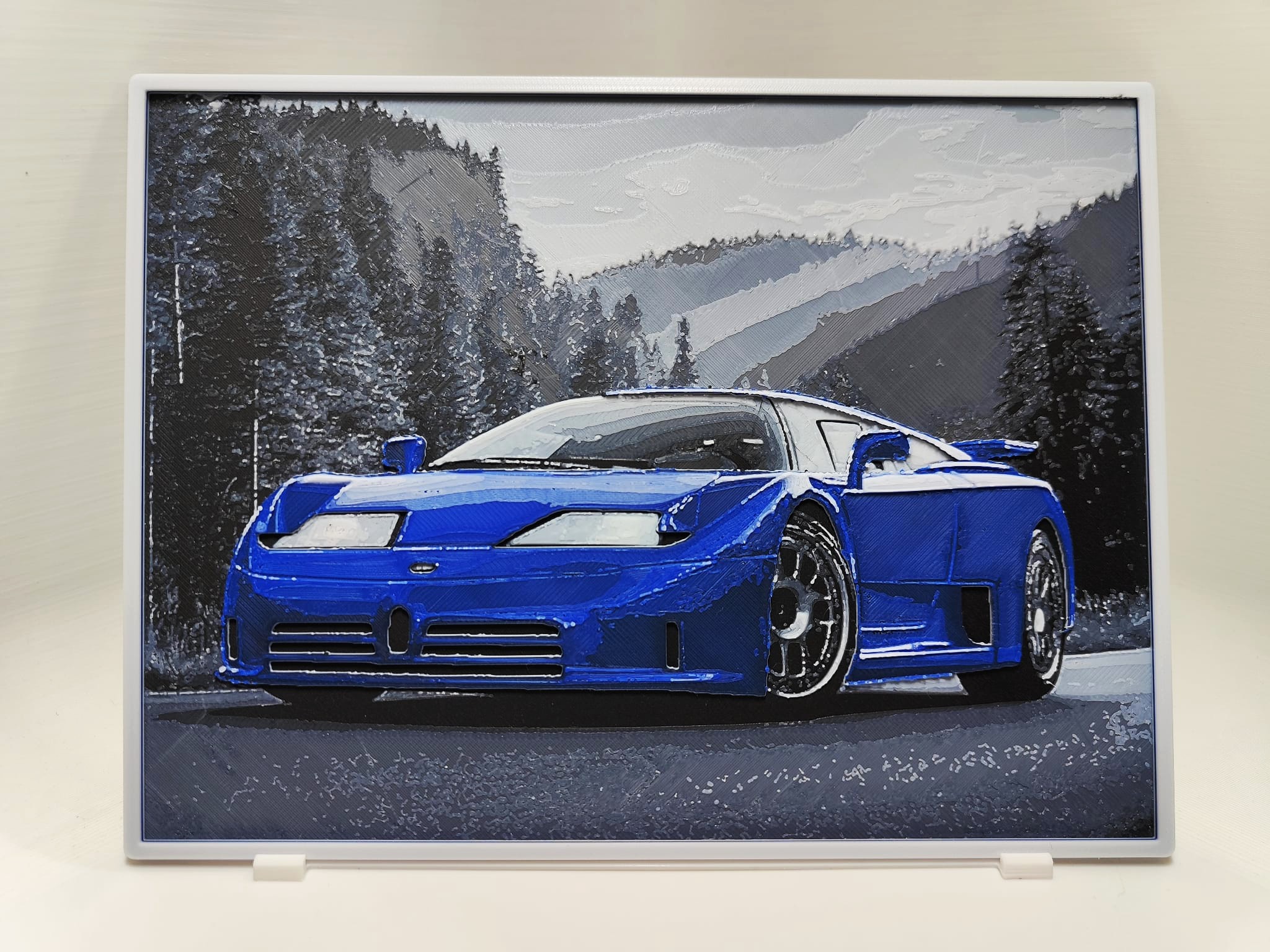 Miniatura 2 do modelo 3D Bugatti EB110 - Hueforge