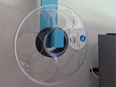 Shelf spool hanger