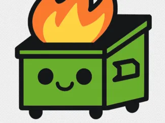 Happy Little Dumpster Fire Ornament