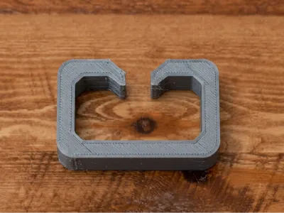 Minimal Snap-In Cable Clip, No Tangles! No Support