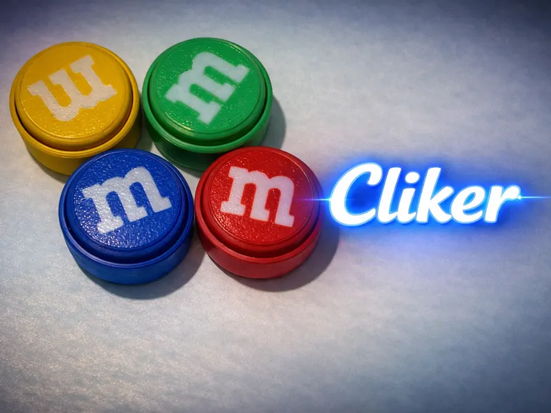 clicker M&Ms