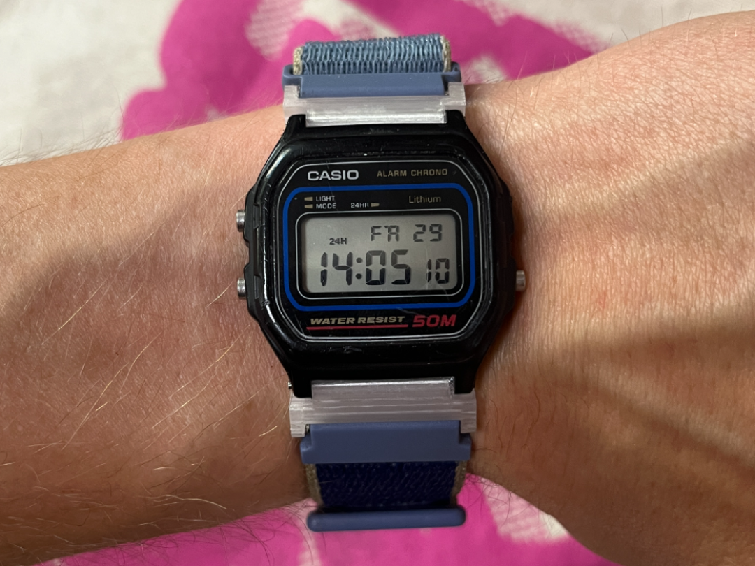 CASIO + GARMIN / COROS / NATO Band Adapter