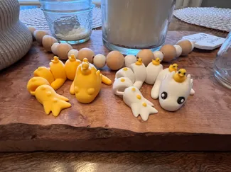 Baby Easter Chick Articulated Dragon