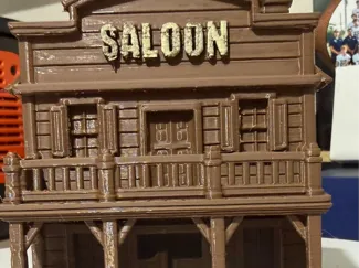 HO scale saloon